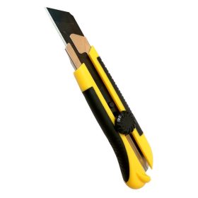   MAX Vágókés Twist Lock Maxi műanyag test SK4 ultra éles penge, fekete 25 mm