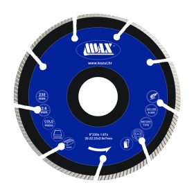 MAX Gyémánt vágókorong Turbo 115 mm