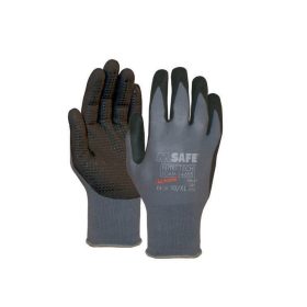   OXXA Nitri-tech foam tenyérmártott nitril bevonatos kesztyű - fekete 9"