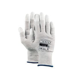   OXXA PU-palm antistatic mártott PU nejlon antisztatikus kesztyű 10"