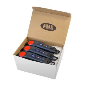   MAX Vágókés Extreme profi ABS+gumírozott test SK2 ultra éles penge, fekete 18 mm - szett 12/1