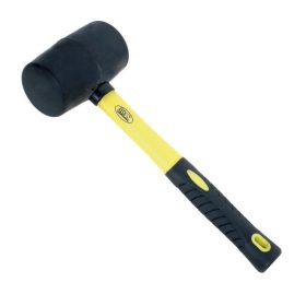   MAX Gumikalapács fekete, extra kemény, gumírozott nyéllel 75 mm
