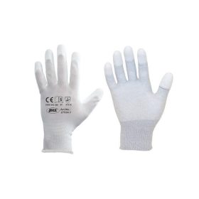   MAX PU Palm soft univerzális kesztyű PU bevonattal, fehér 10"