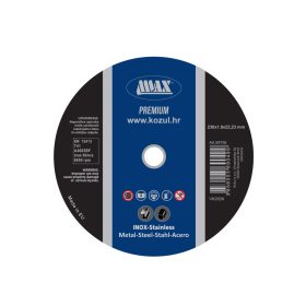   MAX Prémium vágókorong rozsdamentes acélra 230 x 1,9 x 22,23 mm