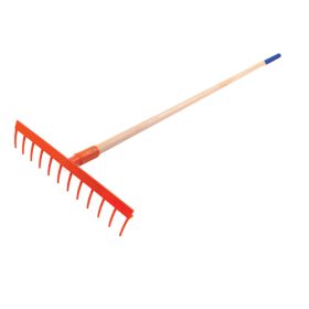   MAX Univerzális gereblye extra minőségű fa nyéllel, CLICK csatlakozóval 130 cm