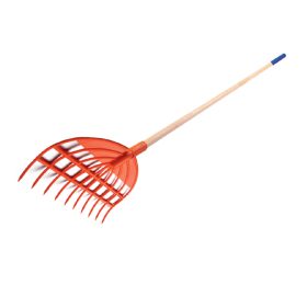   MAX Villás gereblye extra minőségű fa nyéllel, CLICK csatlakozóval 130 cm