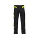 Dassy Canton munkavédelmi nadrág fekete/sárga színben