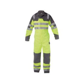   Dassy Spencer jólláthatósági overall sárga/grafitszürke színben