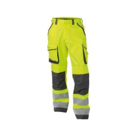 Dassy Chicago munkavédelmi nadrág sárga/szürke színben