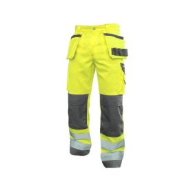 Dassy Glasgow munkavédelmi nadrág sárga/szürke színben