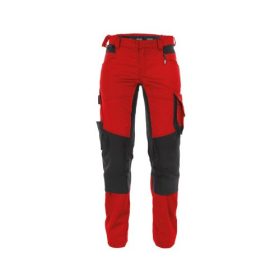 Dassy Dynax munkavédelmi női nadrág piros színben