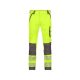 Dassy Aruba munkavédelmi nadrág fluo sárga/szürke színben