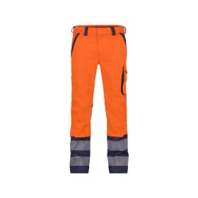   Dassy Minnesota munkavédelmi jól láthatósági derekas nadrág narancs/navy színben