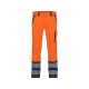 Dassy Minnesota munkavédelmi jól láthatósági derekas nadrág narancs/navy színben