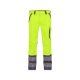 Dassy Minnesota munkavédelmi jól láthatósági derekas nadrág sárga/szürke színben