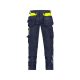 Dassy Shanghai munkavédelmi derekas nadrág éjkék/sárga színben