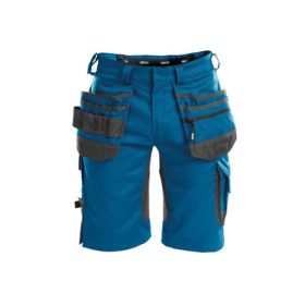 Dassy Trix bermuda azúrkék/szürke színben