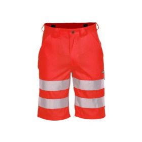 Dassy Idaho munkavédelmi bermuda fluo piros színben