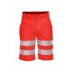 Dassy Idaho munkavédelmi bermuda fluo piros színben