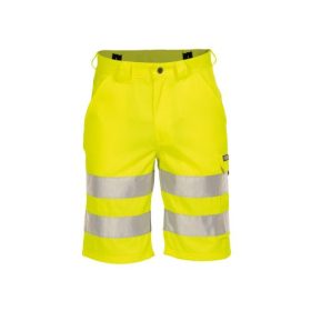 Dassy Idaho munkavédelmi bermuda fluo sárga színben