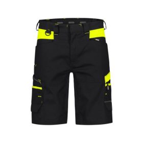 Dassy Manilla bermuda fekete/sárga színben