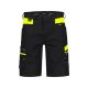 Dassy Manilla bermuda fekete/sárga színben