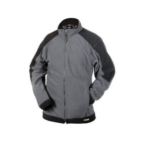 Dassy Kazan cipzáros pulóver cementszürke/fekete színben