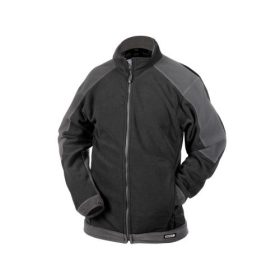 Dassy Kazan cipzáros pulóver fekete/cementszürke színben