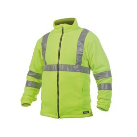 Dassy Kaluga softshell kabát fekete/fluo sárga színben