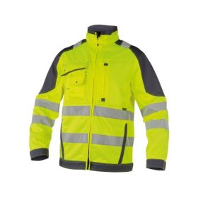   Dassy Orlando munkavédelmi jól láthatósági dzseki sárga/szürke színben