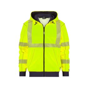   Dassy Evans jólláthatósági munkavédelmi pulóver sárga/navy színben