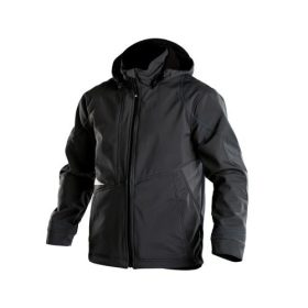   Dassy Gravity férfi softshell dzseki fekete/antracit szürke színben