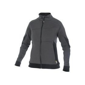   Dassy Velox női cipzáros pulóver antracitszürke/fekete színben