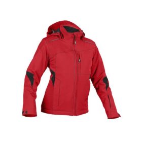 Dassy Nordix női munkavédelmi télikabát piros színben