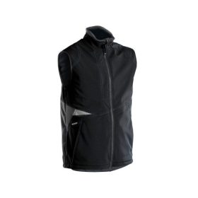   Dassy Fusion munkavédelmi softshell mellény fekete/antracitszürke színben