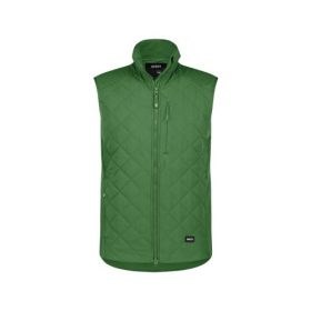 Dassy Yala bélelt munkavédelmi mellény zöld színben