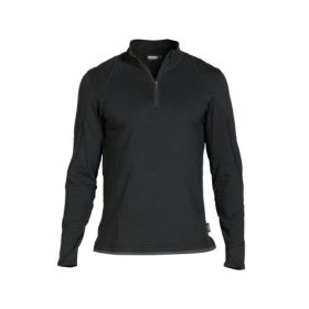   Dassy Sonic hosszú ujjú póló fekete/antracitszürke színben