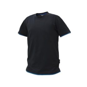 Dassy Kinetic póló fekete/azúrkék színben
