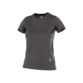   Dassy Nexus női kereknyakú póló antracitszürke/fekete színben