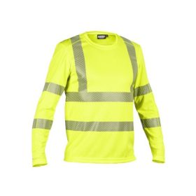   Dassy Carterville jólláthatósági munkavédelmi hosszú ujjú póló sárga színben