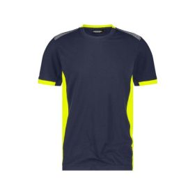 Dassy Tampico férfi póló éjkék/sárga színben
