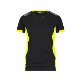 Dassy Tampico női póló fekete/sárga színben